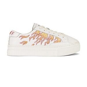 Soludos Leather Hot Stuff Ibiza Flames Sneakers